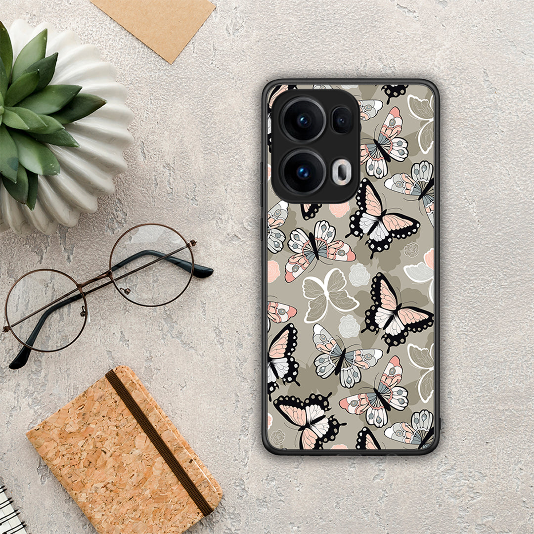 Boho Butterflies - Oppo Reno13 Pro θήκη