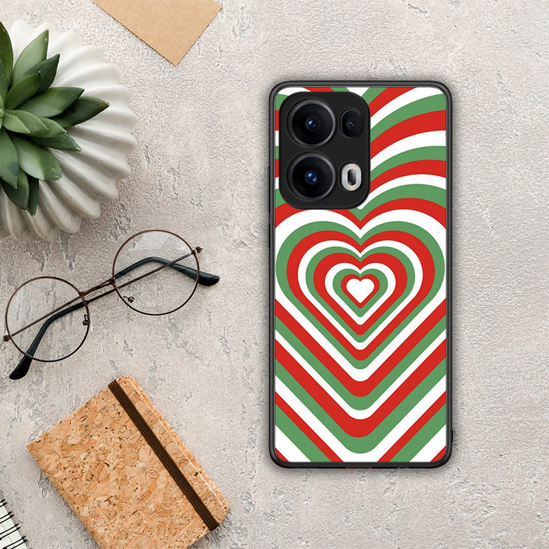 Christmas Hearts - Oppo Reno13 Pro θήκη