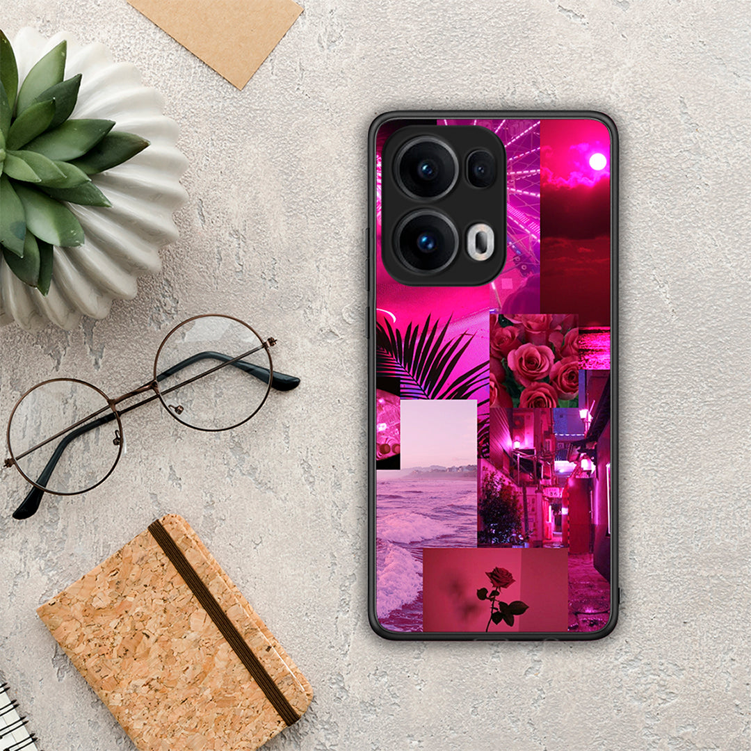 Collage Red Roses - Oppo Reno13 Pro θήκη