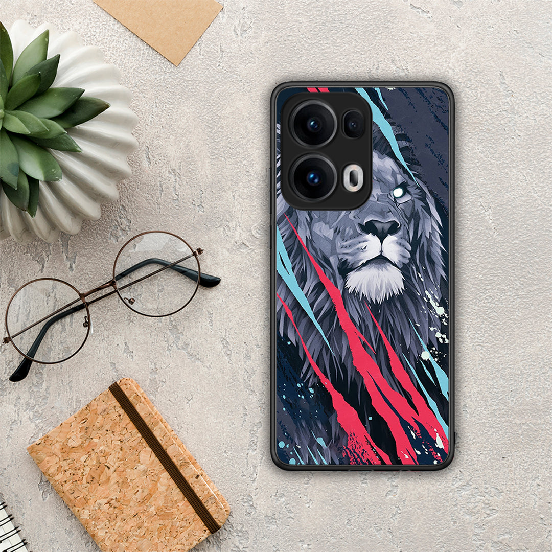 PopArt Lion Designer - Oppo Reno13 Pro θήκη