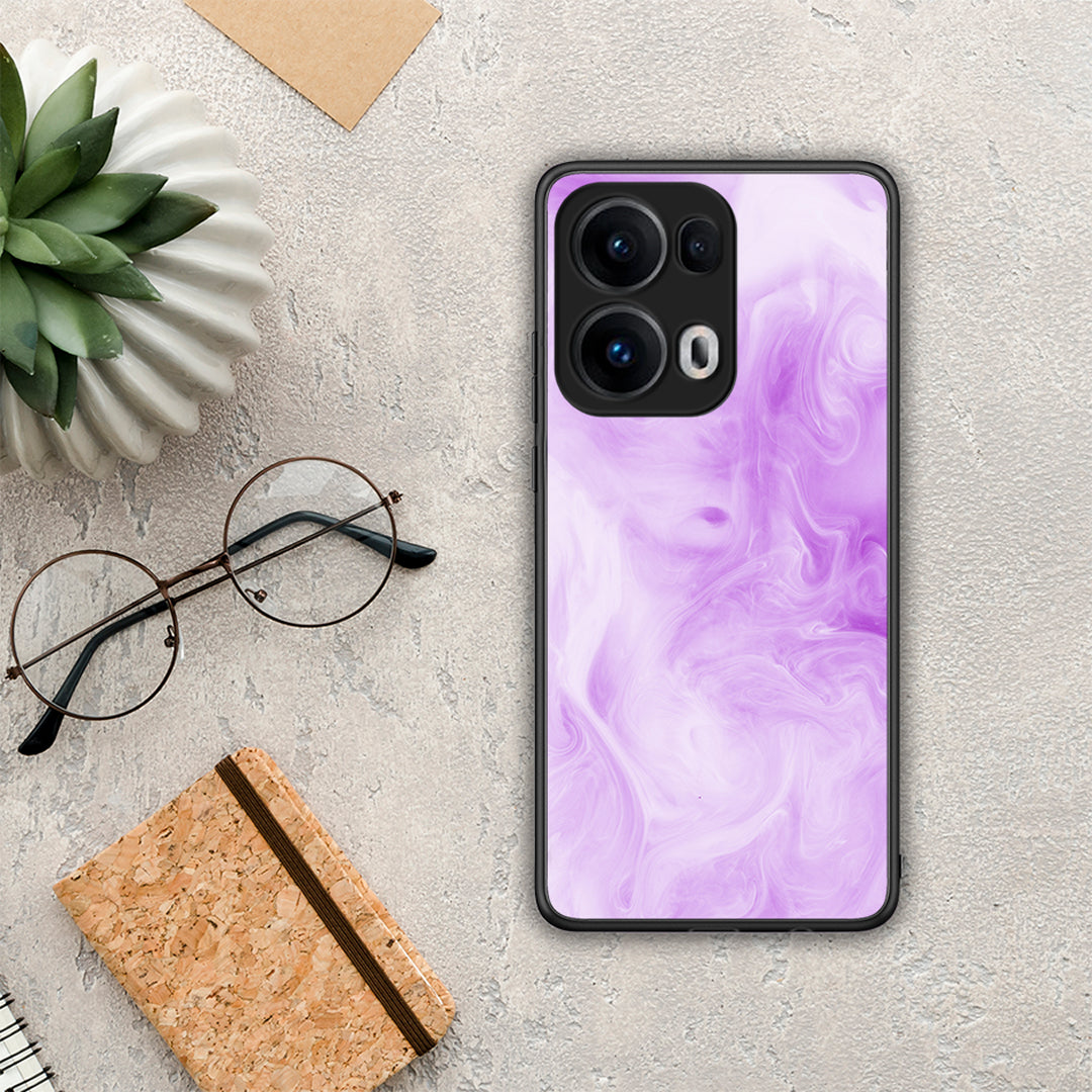 Watercolor Lavender - Oppo Reno13 Pro θήκη