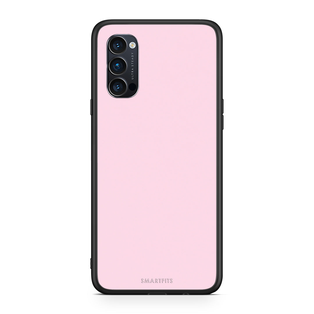 Θήκη Oppo Reno4 Pro 5G Pale Pink από τη Smartfits με σχέδιο στο πίσω μέρος και μαύρο περίβλημα | Oppo Reno4 Pro 5G Pale Pink case with colorful back and black bezels