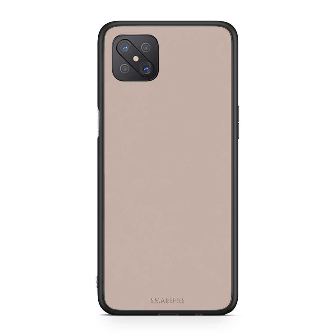 Θήκη Oppo Reno4 Z 5G / A92s Blush Beige από τη Smartfits με σχέδιο στο πίσω μέρος και μαύρο περίβλημα | Oppo Reno4 Z 5G / A92s Blush Beige case with colorful back and black bezels