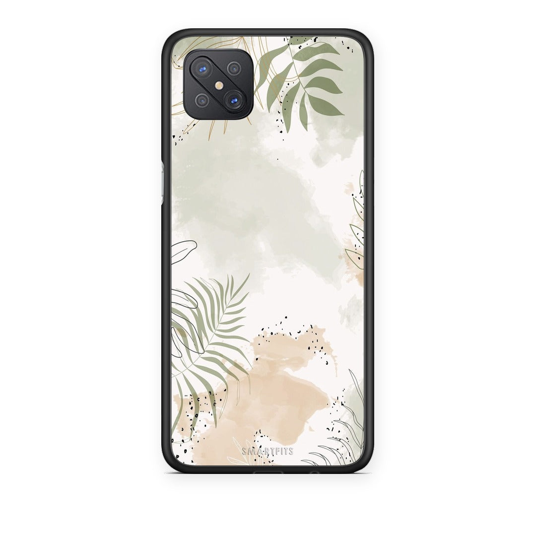 Θήκη Oppo Reno4 Z 5G / A92s Nude Plants από τη Smartfits με σχέδιο στο πίσω μέρος και μαύρο περίβλημα | Oppo Reno4 Z 5G / A92s Nude Plants case with colorful back and black bezels