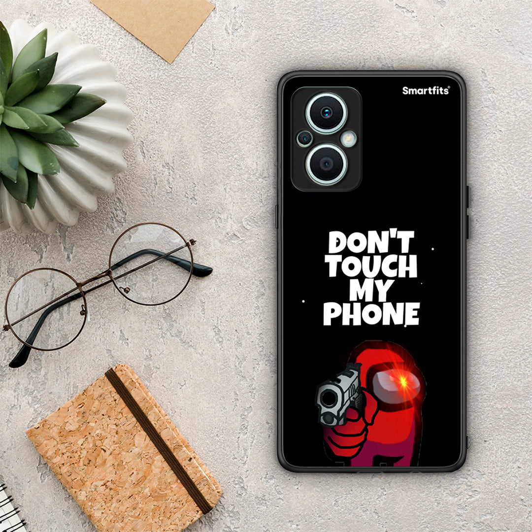 Θήκη Oppo Reno7 Lite My Phone από τη Smartfits με σχέδιο στο πίσω μέρος και μαύρο περίβλημα | Oppo Reno7 Lite My Phone Case with Colorful Back and Black Bezels