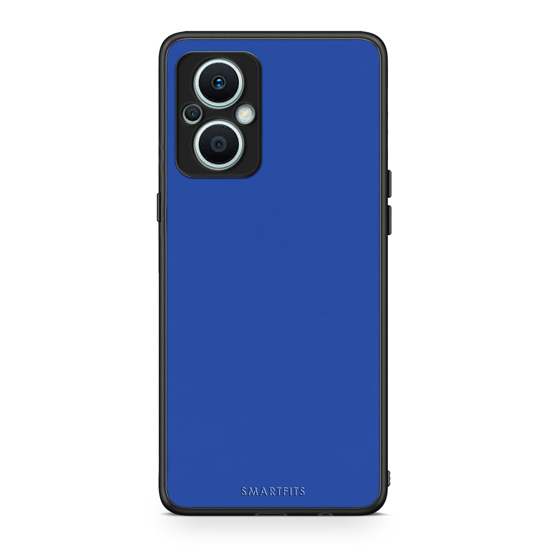 Θήκη Oppo Reno7 Lite Royal Blue από τη Smartfits με σχέδιο στο πίσω μέρος και μαύρο περίβλημα | Oppo Reno7 Lite Royal Blue case with colorful back and black bezels
