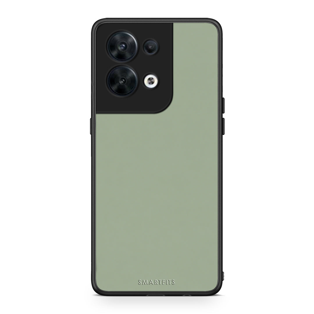 Θήκη Oppo Reno8 5G Sage Green από τη Smartfits με σχέδιο στο πίσω μέρος και μαύρο περίβλημα | Oppo Reno8 5G Sage Green case with colorful back and black bezels