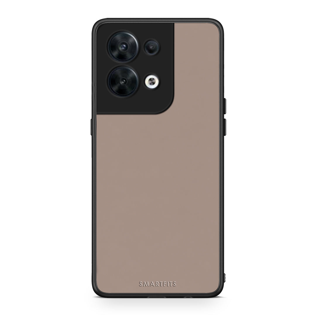 Θήκη Oppo Reno8 5G Warm Taupe από τη Smartfits με σχέδιο στο πίσω μέρος και μαύρο περίβλημα | Oppo Reno8 5G Warm Taupe case with colorful back and black bezels