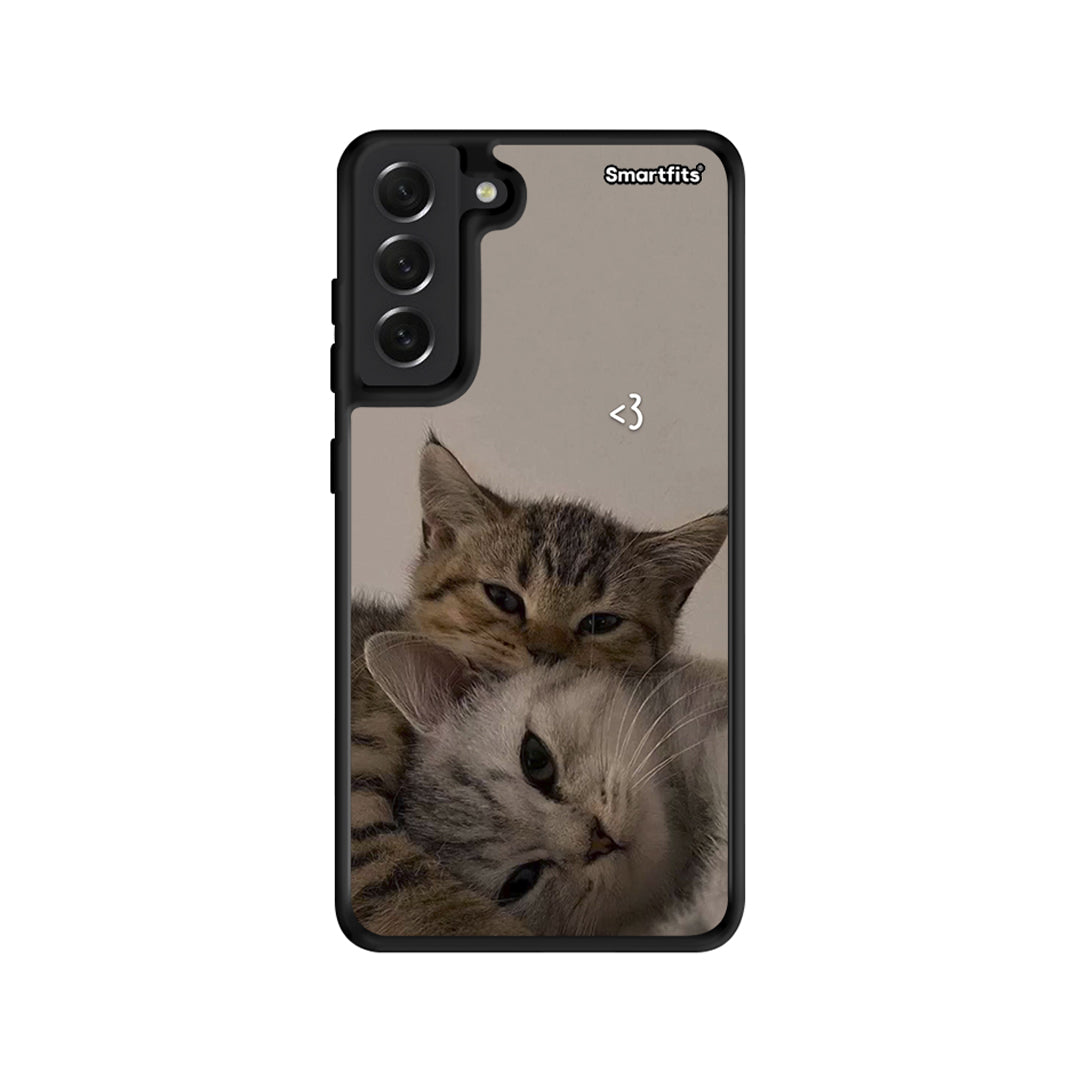 Cats In Love - Samsung Galaxy S21 FE θήκη