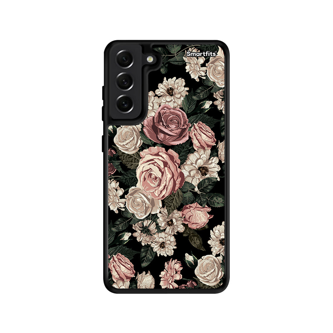Flower Wild Roses - Samsung Galaxy S21 FE θήκη
