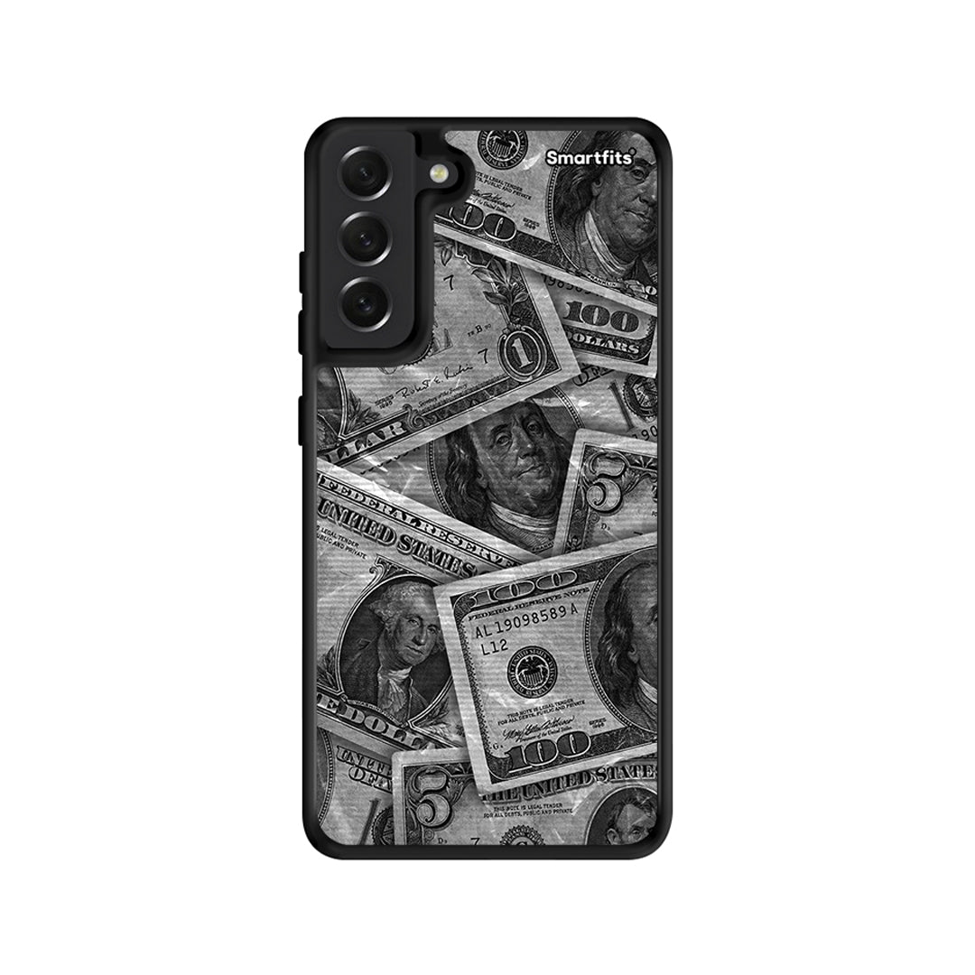 Money Dollars - Samsung Galaxy S21 FE θήκη