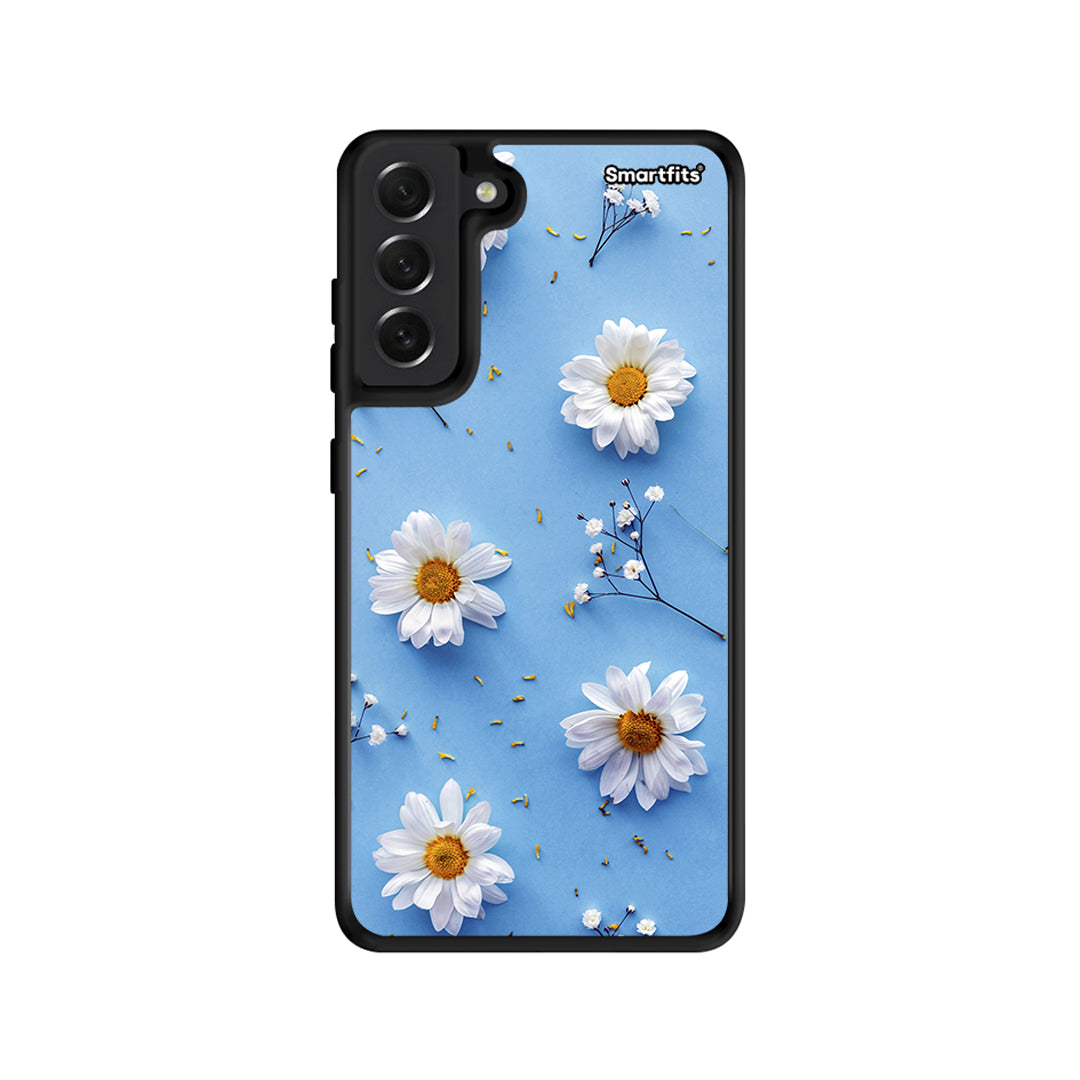 Real Daisies - Samsung Galaxy S21 FE θήκη