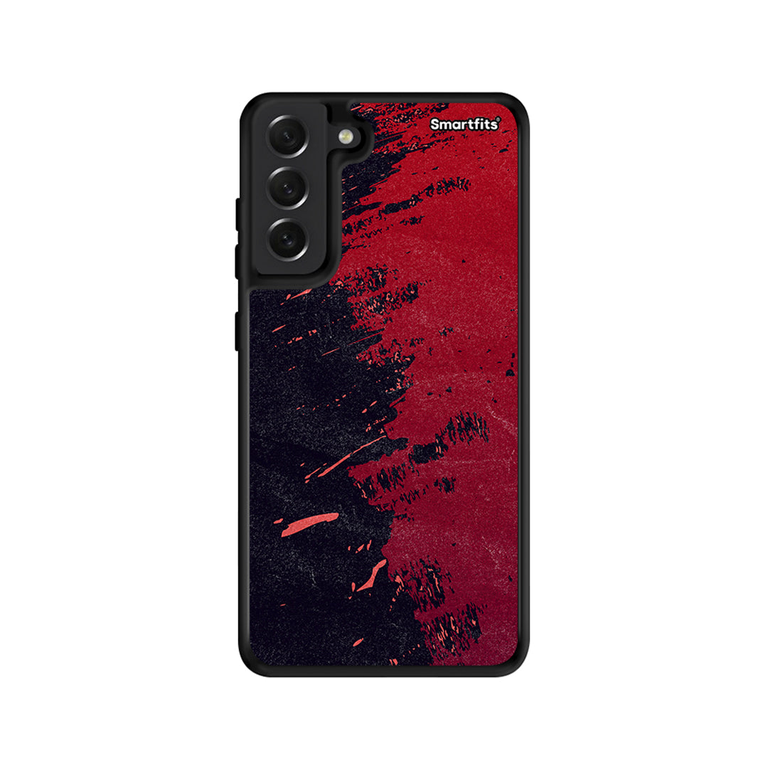 Red Paint - Samsung Galaxy S21 FE θήκη