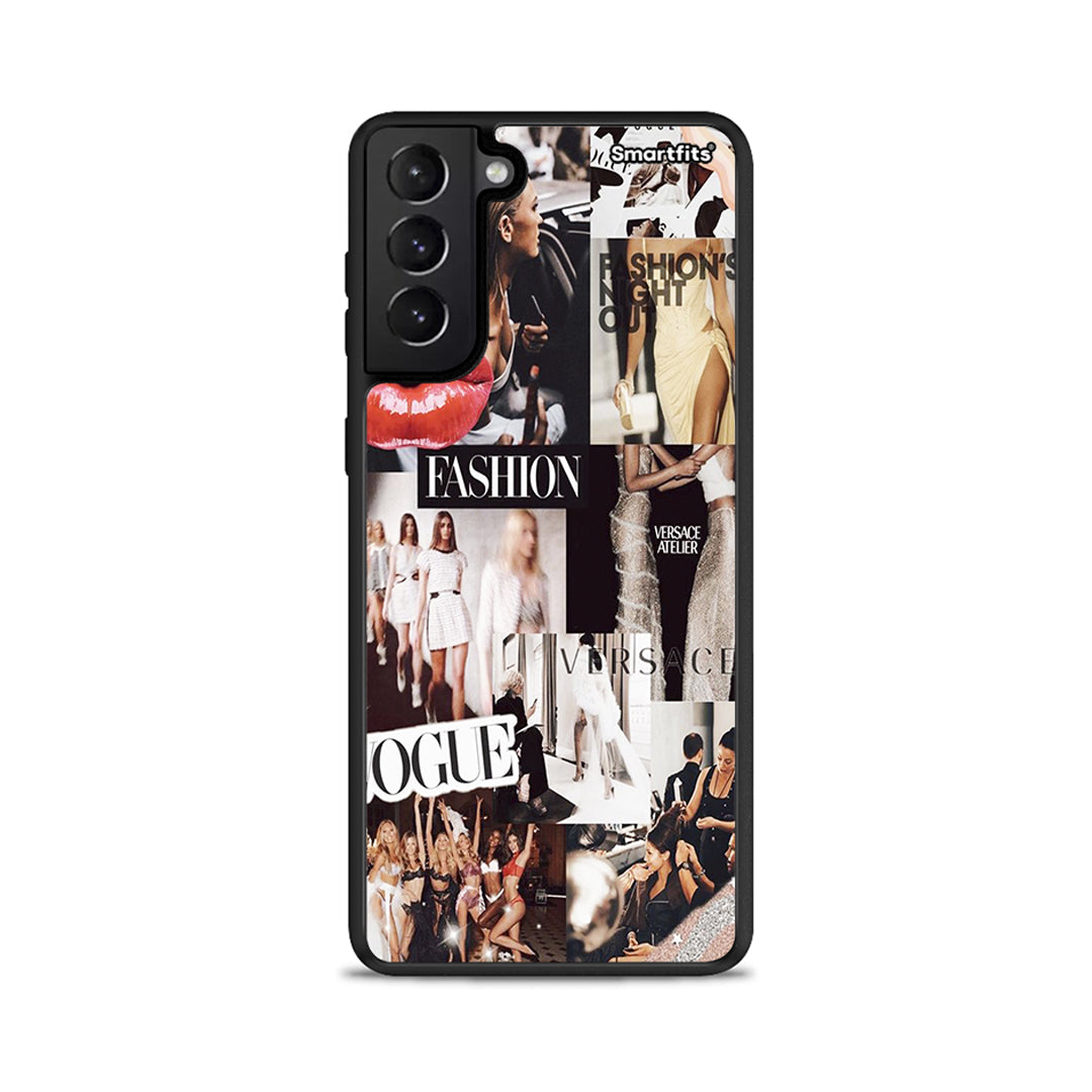 Collage Fashion - Samsung Galaxy S21+ θήκη
