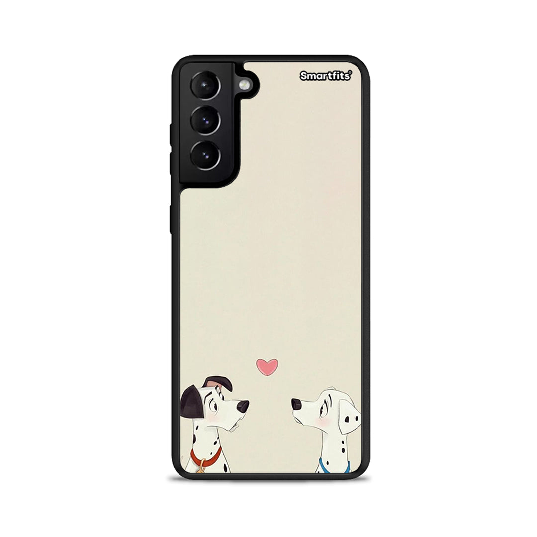 Dalmatians Love - Samsung Galaxy S21+ θήκη