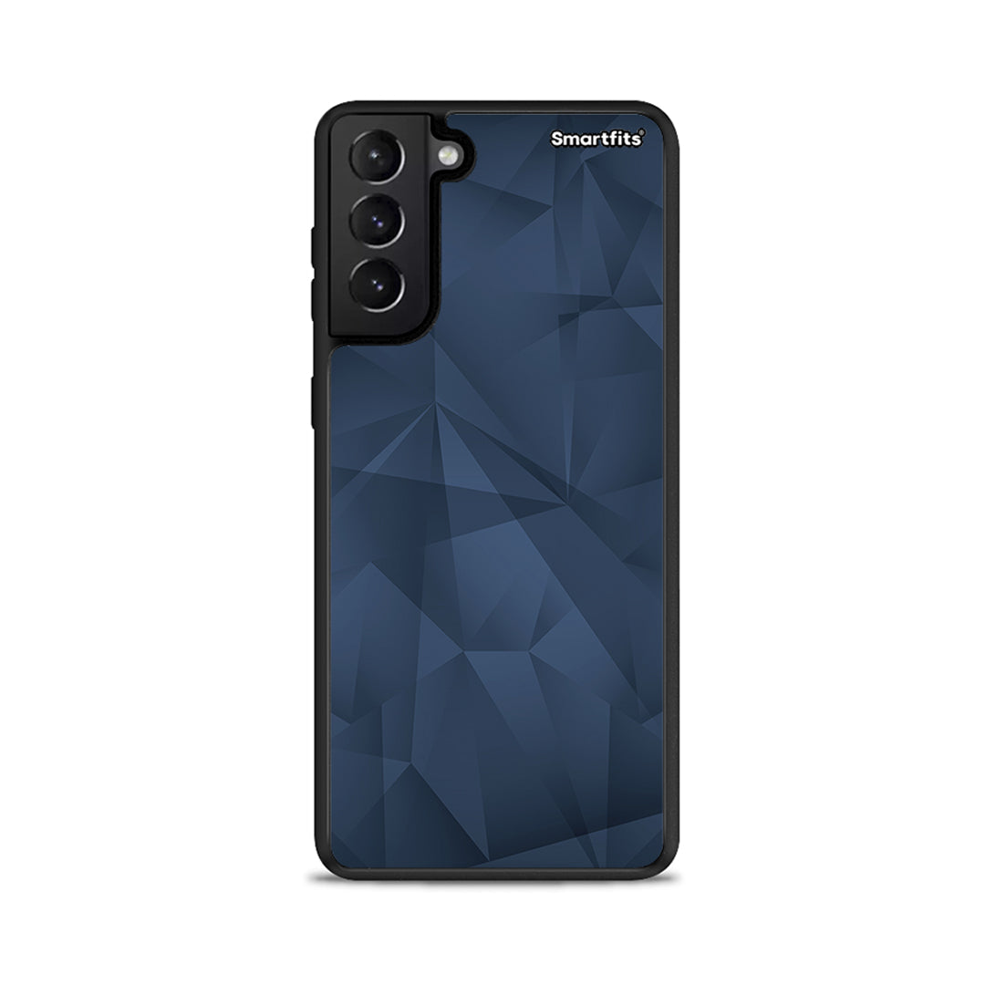 Geometric Blue Abstract - Samsung Galaxy S21+ θήκη