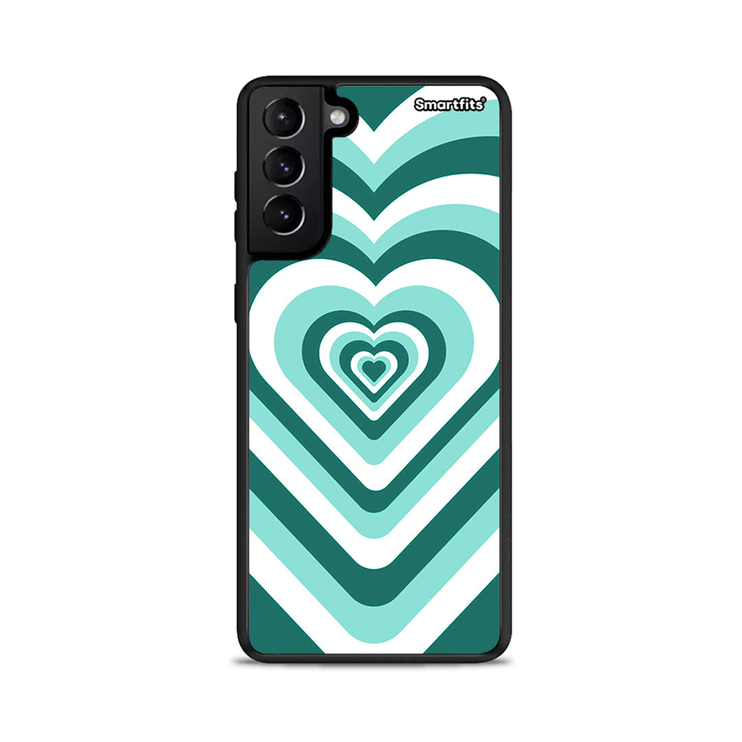 Green Hearts - Samsung Galaxy S21+ θήκη