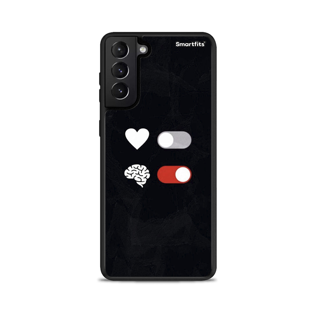 Heart Vs Brain - Samsung Galaxy S21+ θήκη