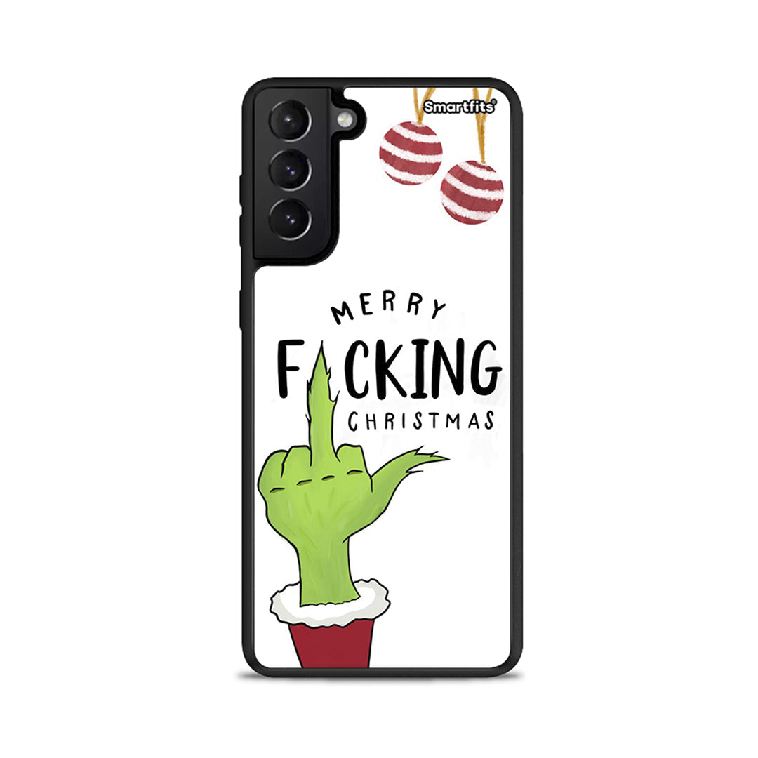 Merry F Xmas - Samsung Galaxy S21+ θήκη