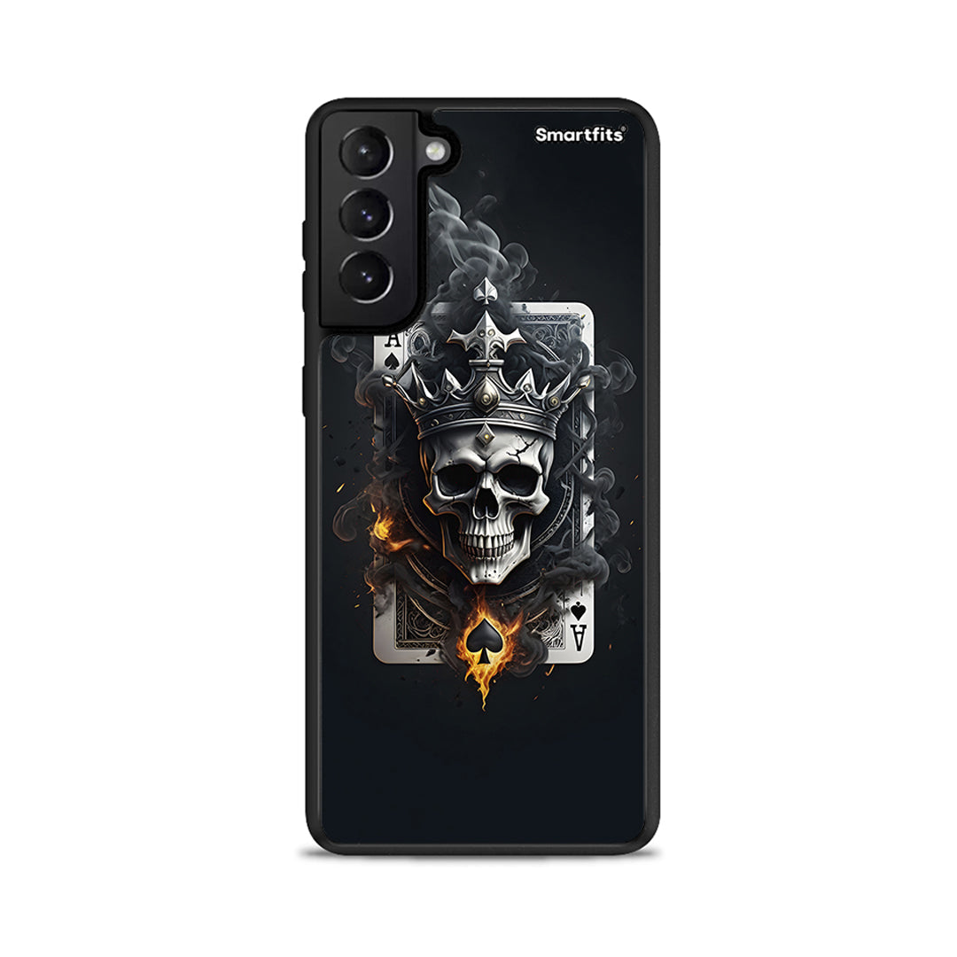 Skull King Ace - Samsung Galaxy S21+ θήκη
