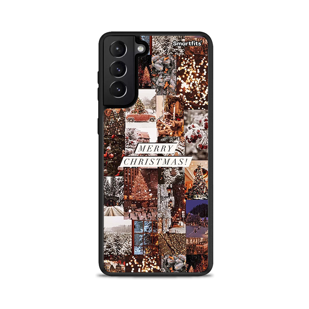 Xmas Collage - Samsung Galaxy S21+ θήκη