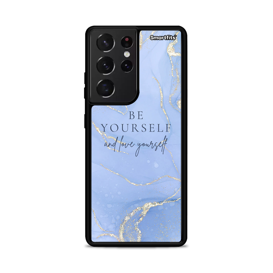 Be Yourself - Samsung Galaxy S21 Ultra θήκη