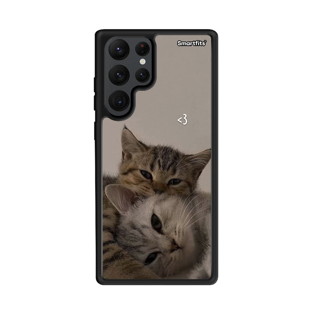 Cats In Love - Samsung Galaxy S22 Ultra θήκη