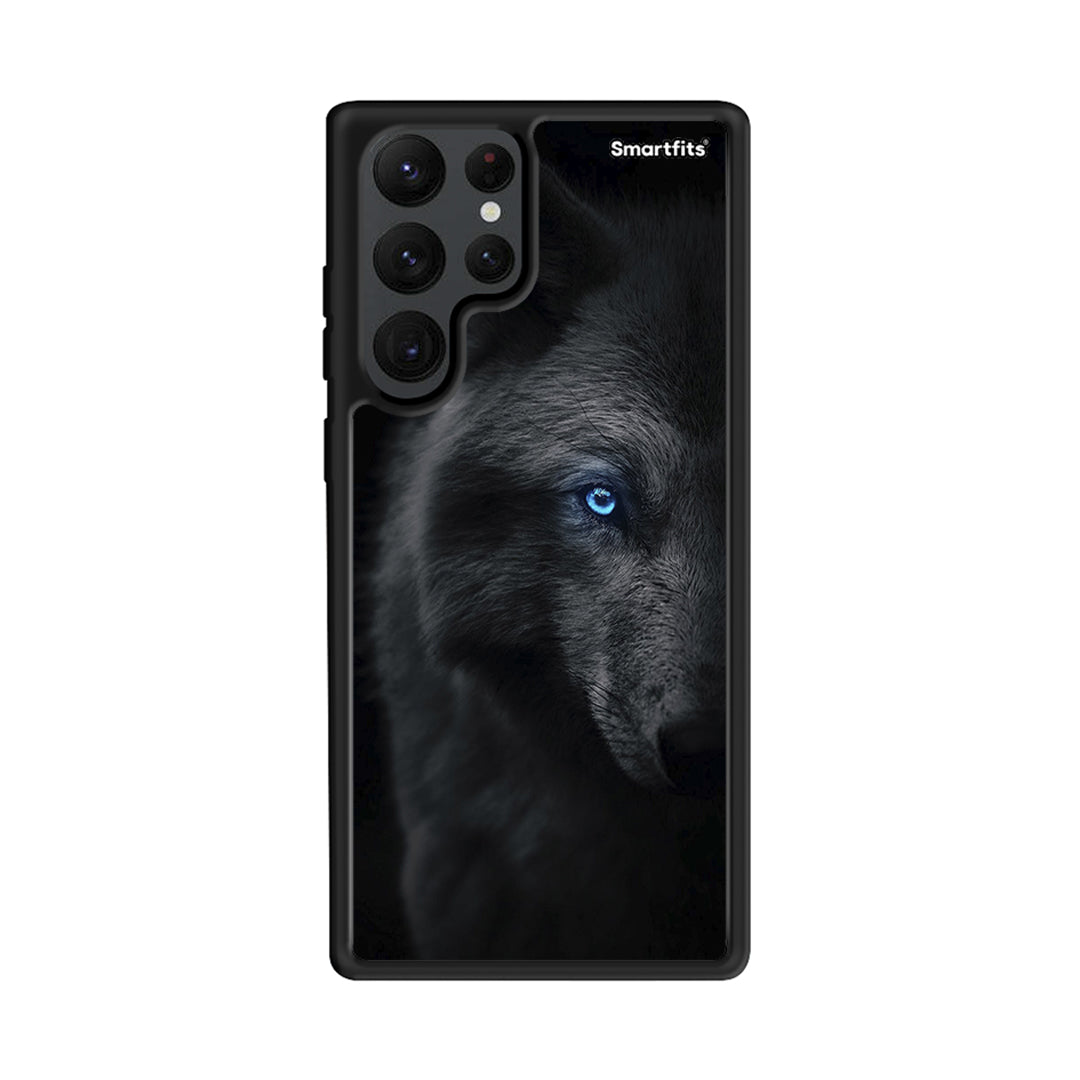 Dark Wolf - Samsung Galaxy S22 Ultra θήκη