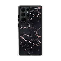 Thumbnail for Marble Black Rosegold - Samsung Galaxy S22 Ultra θήκη