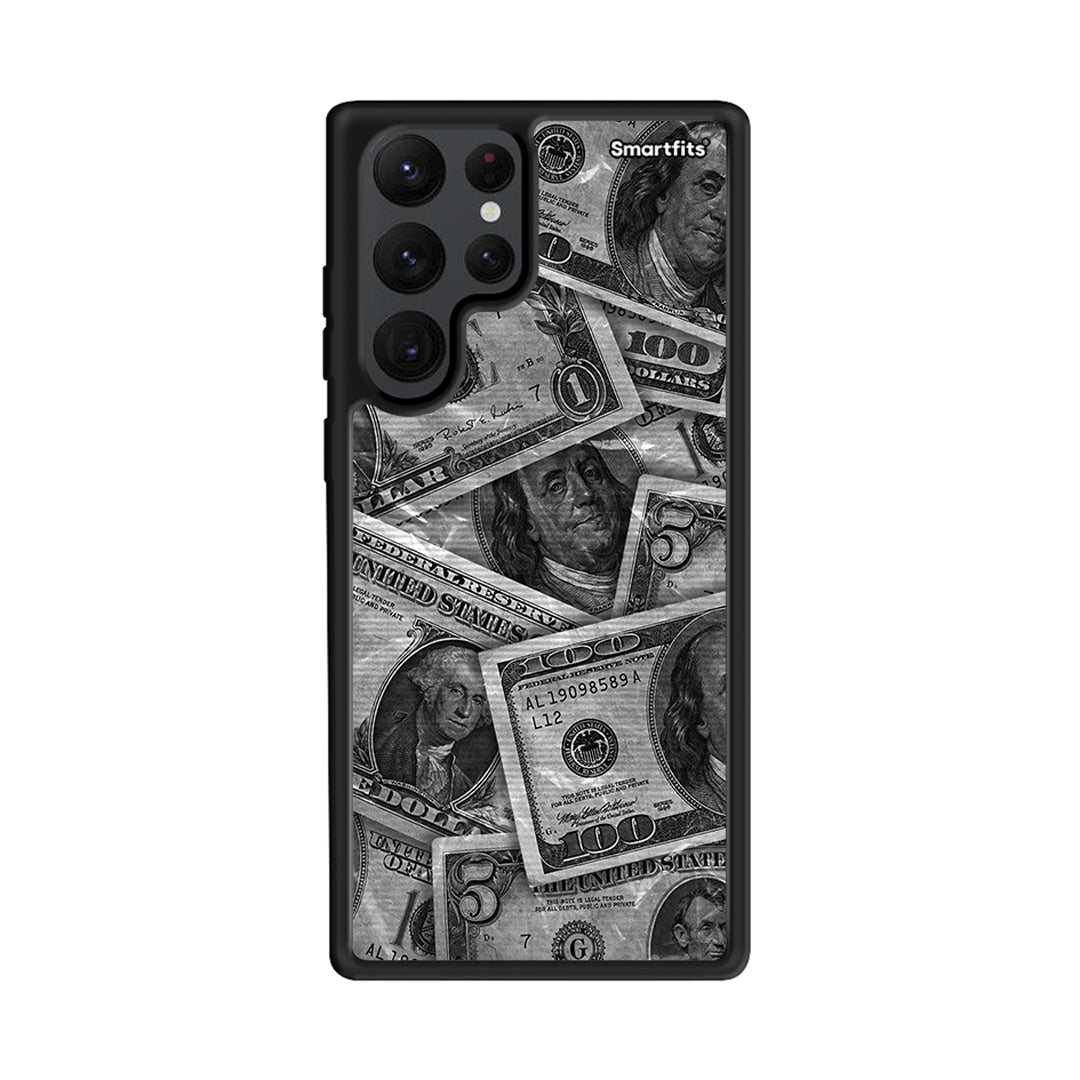 Money Dollars - Samsung Galaxy S22 Ultra θήκη