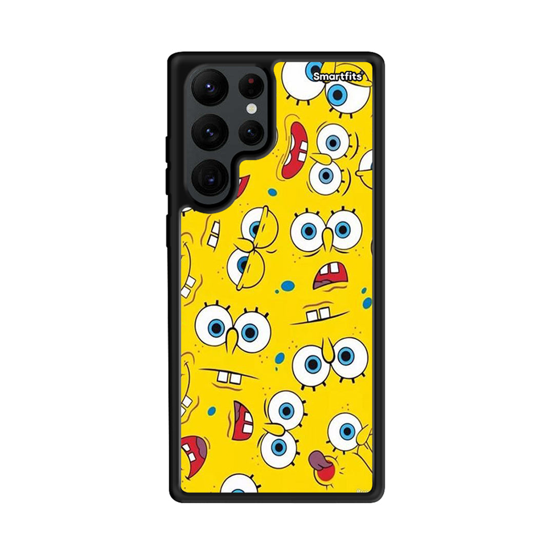 PopArt Sponge - Samsung Galaxy S22 Ultra θήκη