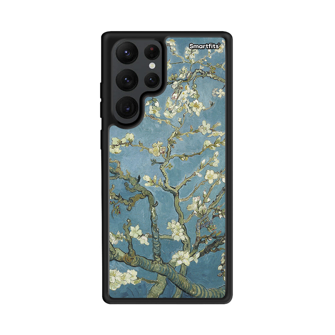 White Blossoms - Samsung Galaxy S22 Ultra θήκη