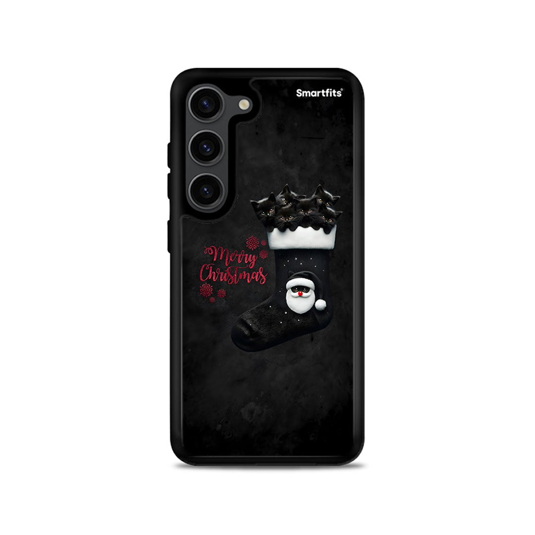 Merry Cat Christmas - Samsung Galaxy S23 θήκη