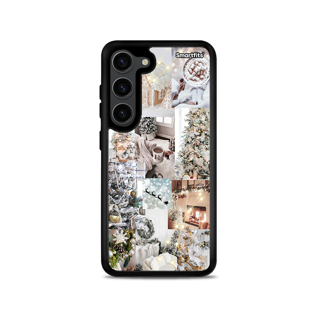 White Christmas - Samsung Galaxy S23 θήκη