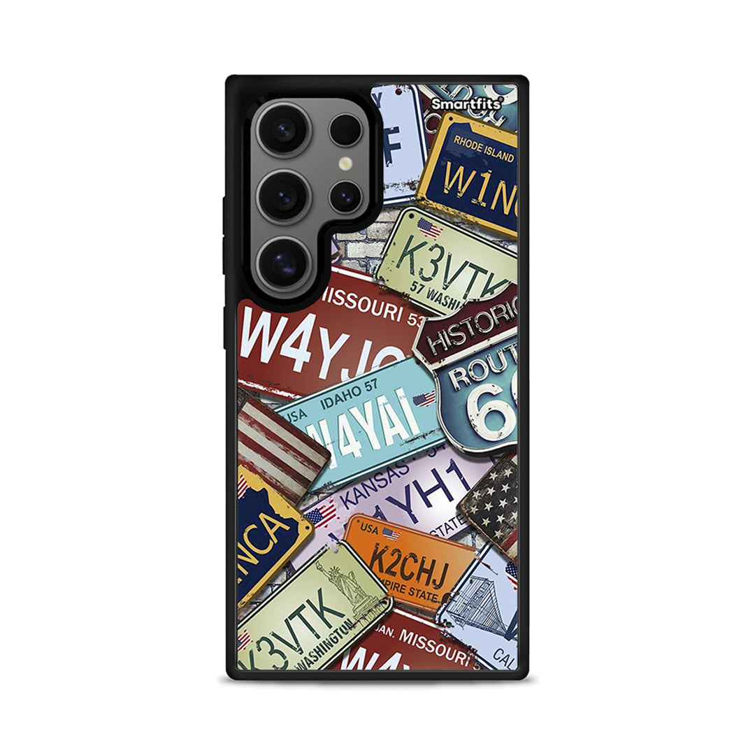 Car Plates - Samsung Galaxy S24 Ultra θήκη
