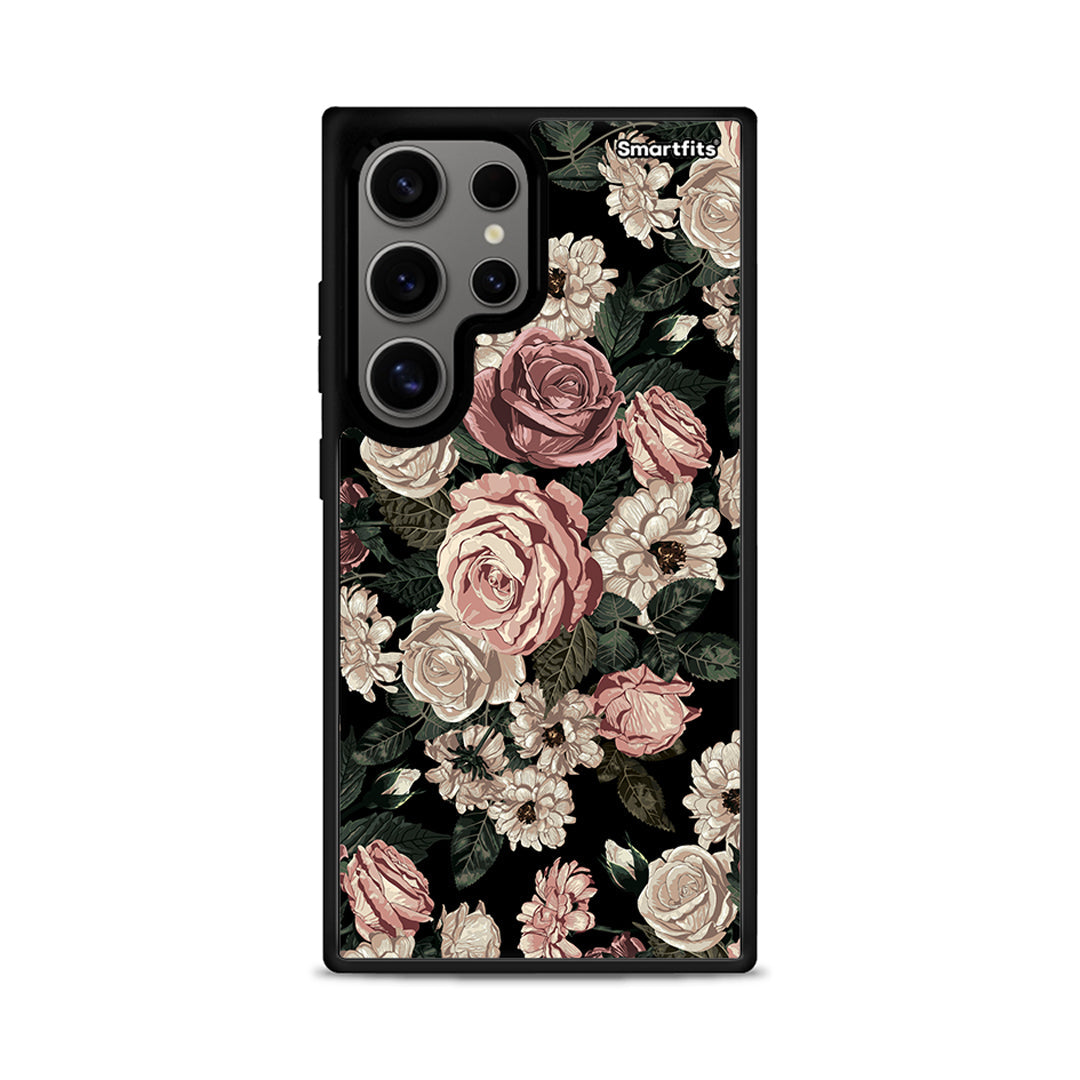Flower Wild Roses - Samsung Galaxy S24 Ultra θήκη