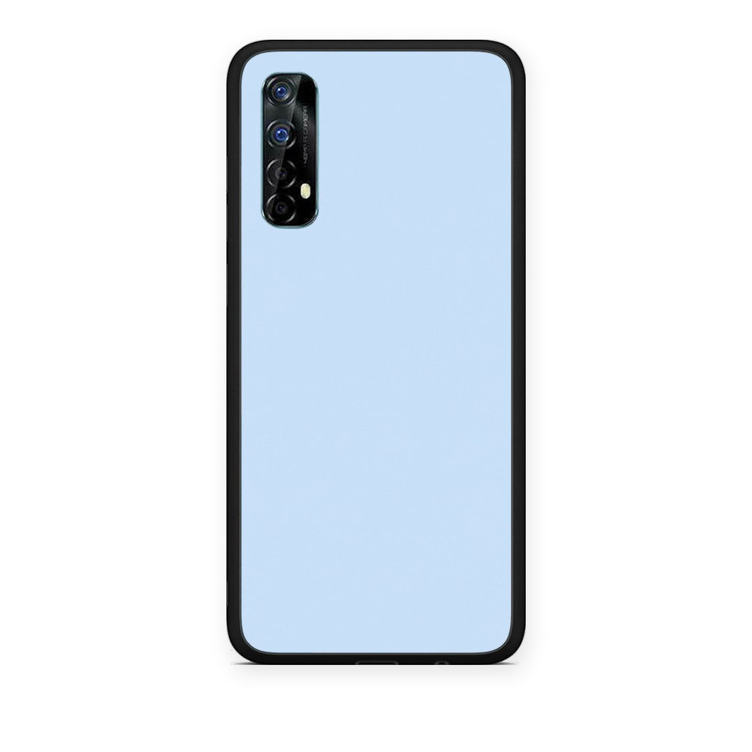 Θήκη Realme 7 Powder Blue από τη Smartfits με σχέδιο στο πίσω μέρος και μαύρο περίβλημα | Realme 7 Powder Blue case with colorful back and black bezels