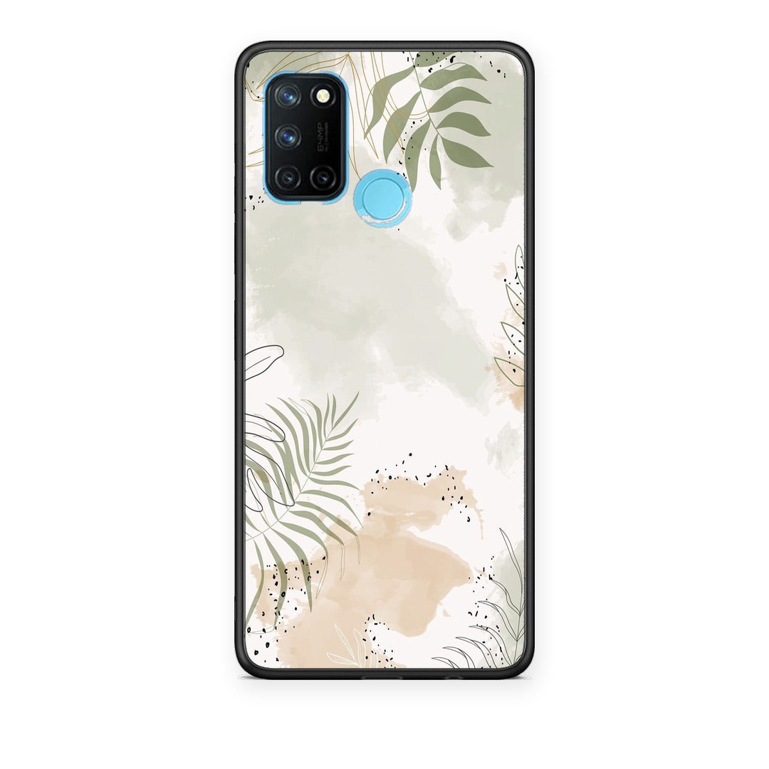 Θήκη Realme 7i / C25 Nude Plants από τη Smartfits με σχέδιο στο πίσω μέρος και μαύρο περίβλημα | Realme 7i / C25 Nude Plants case with colorful back and black bezels