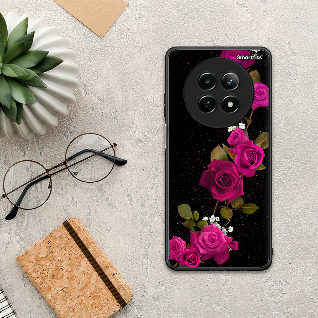 Flower Red Roses - Realme 12 5G θήκη