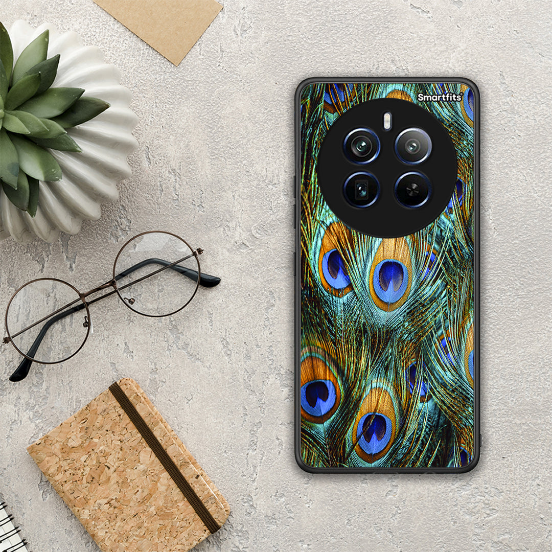 Real Peacock Feathers - Realme 12 Pro 5G / 12 Pro+ θήκη