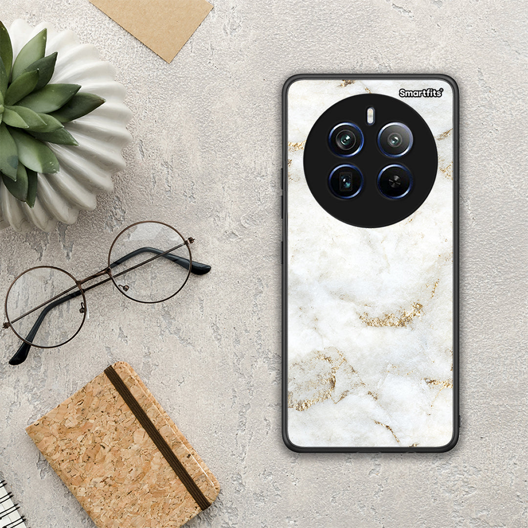 White Gold Marble - Realme 12 Pro 5G / 12 Pro+ θήκη