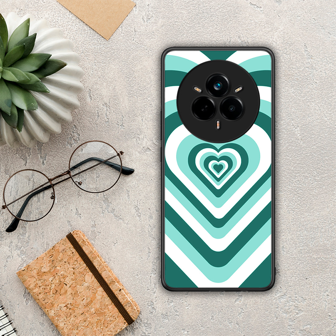 Green Hearts - Realme 14 Pro θήκη