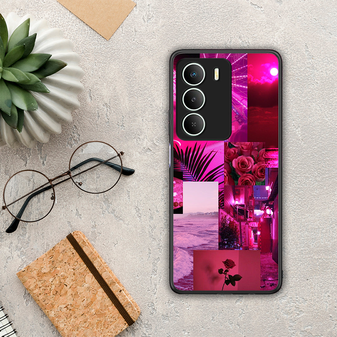 Collage Red Roses - Realme 14X θήκη