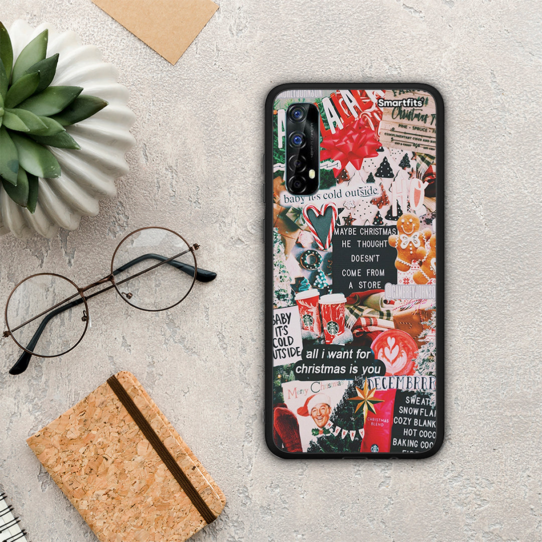 Christmas Happiness - Realme 7 θήκη