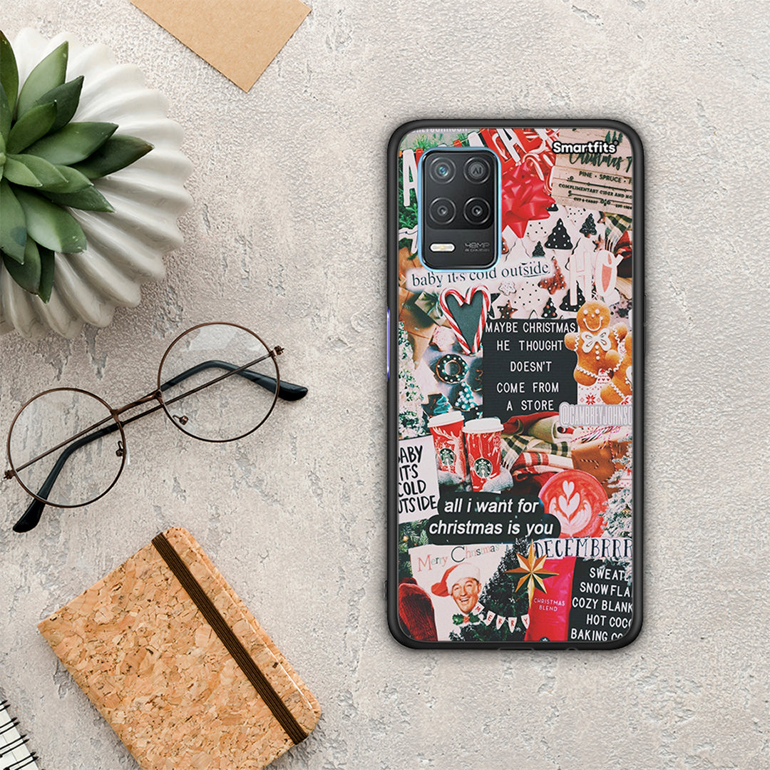 Christmas Happiness - Realme 8 5G θήκη