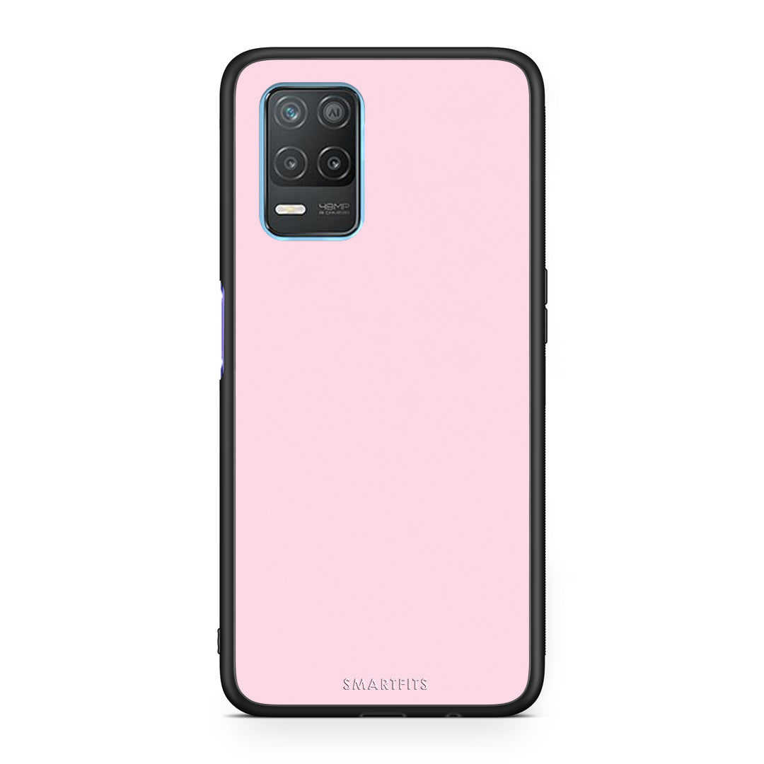 Θήκη Realme 8 5G Pale Pink από τη Smartfits με σχέδιο στο πίσω μέρος και μαύρο περίβλημα | Realme 8 5G Pale Pink case with colorful back and black bezels