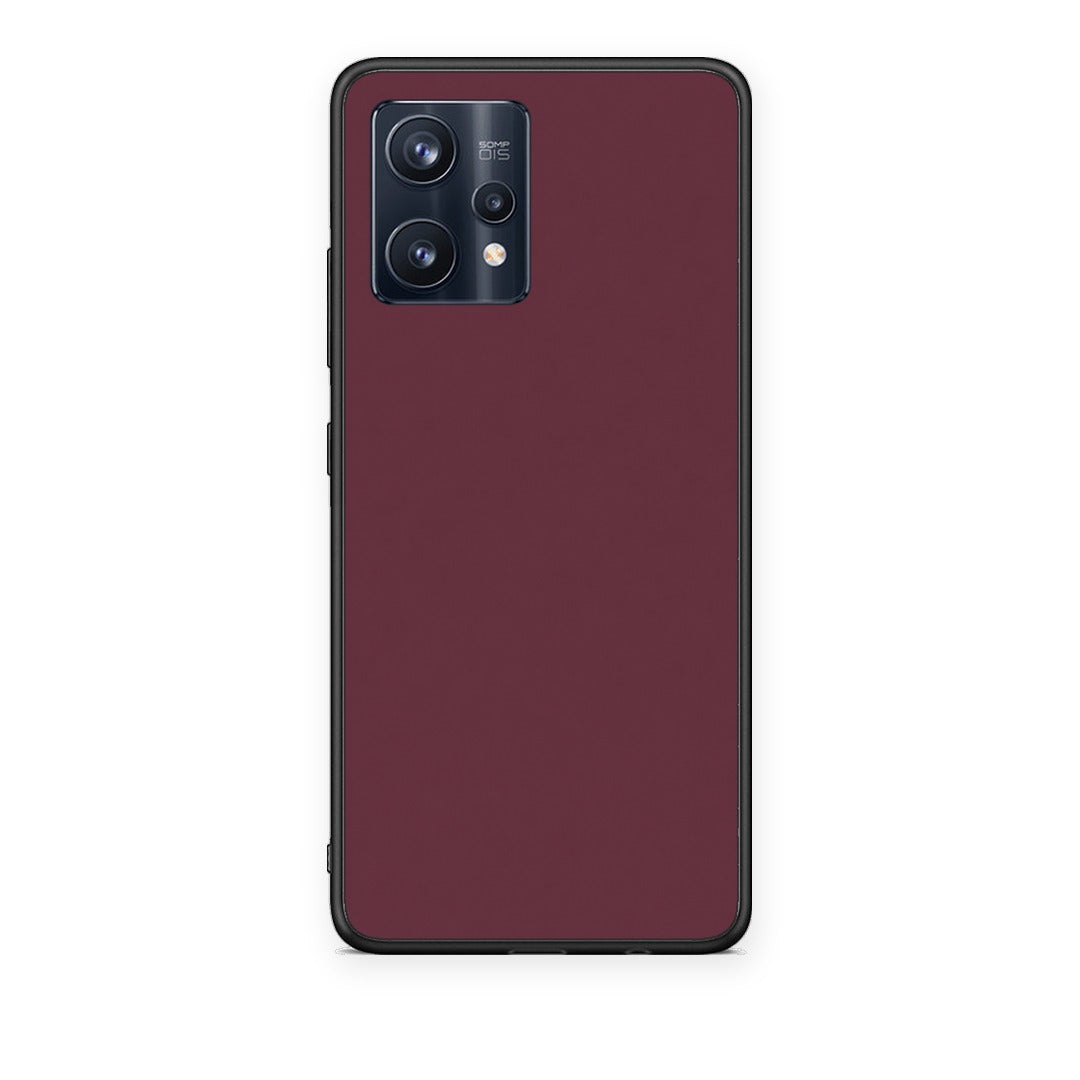 Θήκη Realme 9 / 9 Pro+ 5G Muted Burgundy από τη Smartfits με σχέδιο στο πίσω μέρος και μαύρο περίβλημα | Realme 9 / 9 Pro+ 5G Muted Burgundy case with colorful back and black bezels