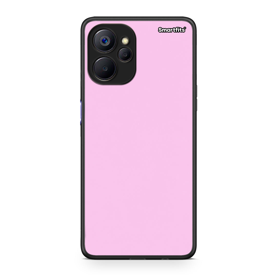 Θήκη Realme 9i 5G Cotton Candy Pink από τη Smartfits με σχέδιο στο πίσω μέρος και μαύρο περίβλημα | Realme 9i 5G Cotton Candy Pink case with colorful back and black bezels