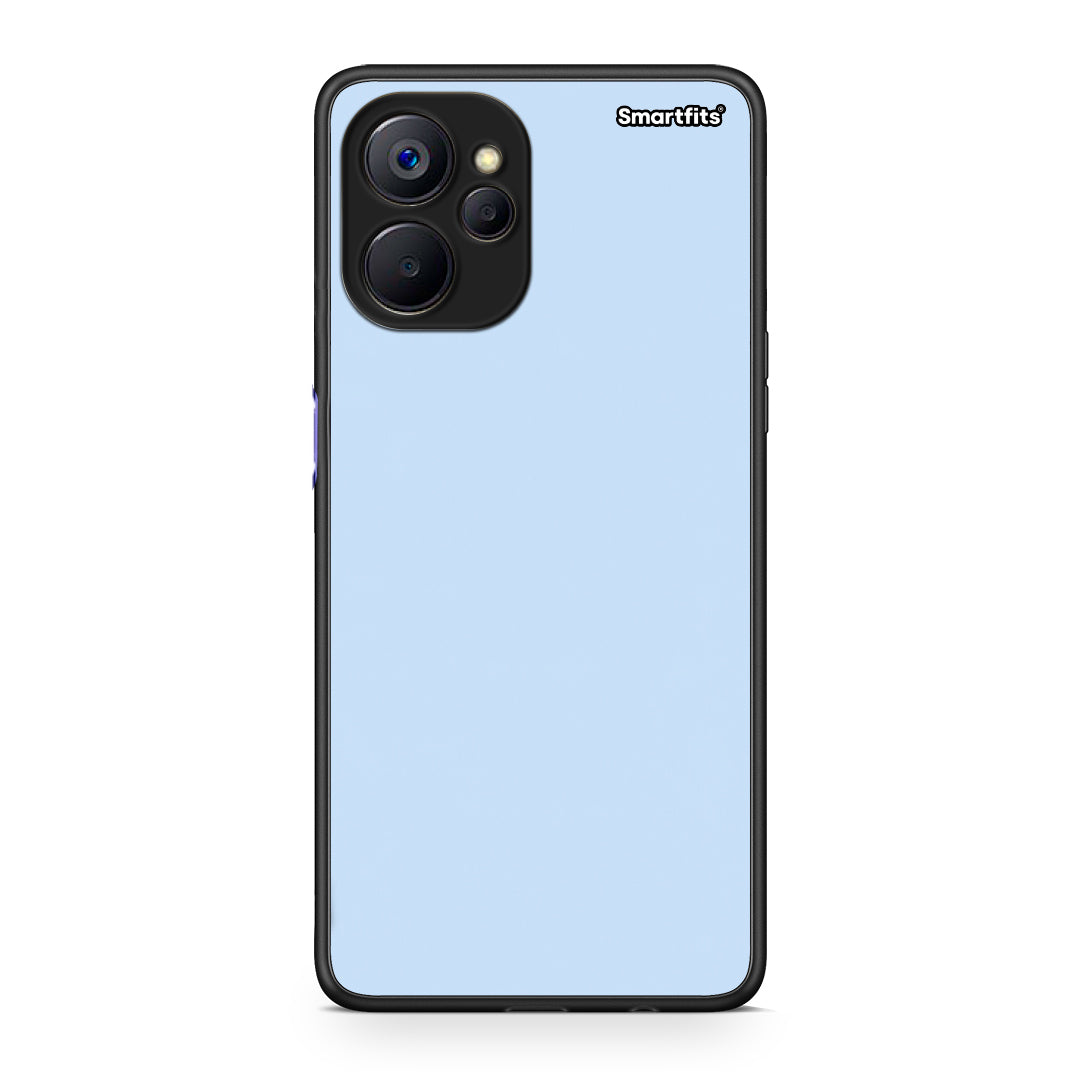 Θήκη Realme 9i 5G Powder Blue από τη Smartfits με σχέδιο στο πίσω μέρος και μαύρο περίβλημα | Realme 9i 5G Powder Blue case with colorful back and black bezels