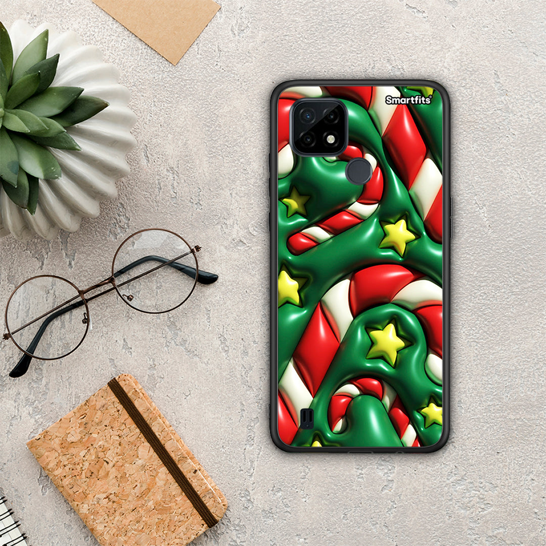 Christmas Bubbles - Realme C21 θήκη